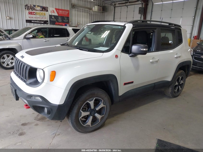 2020 Jeep Renegade VIN ZACNJBC12LPL76441 IAAI salvage auction — REAR END, Salvage (North Dakota), sold $1,550 on 2026-08-13 (photo 2)