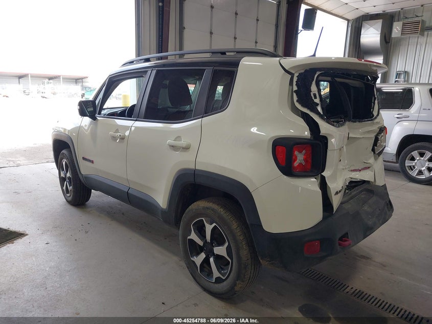2020 Jeep Renegade VIN ZACNJBC12LPL76441 IAAI salvage auction — REAR END, Salvage (North Dakota), sold $1,550 on 2026-08-13 (photo 3)