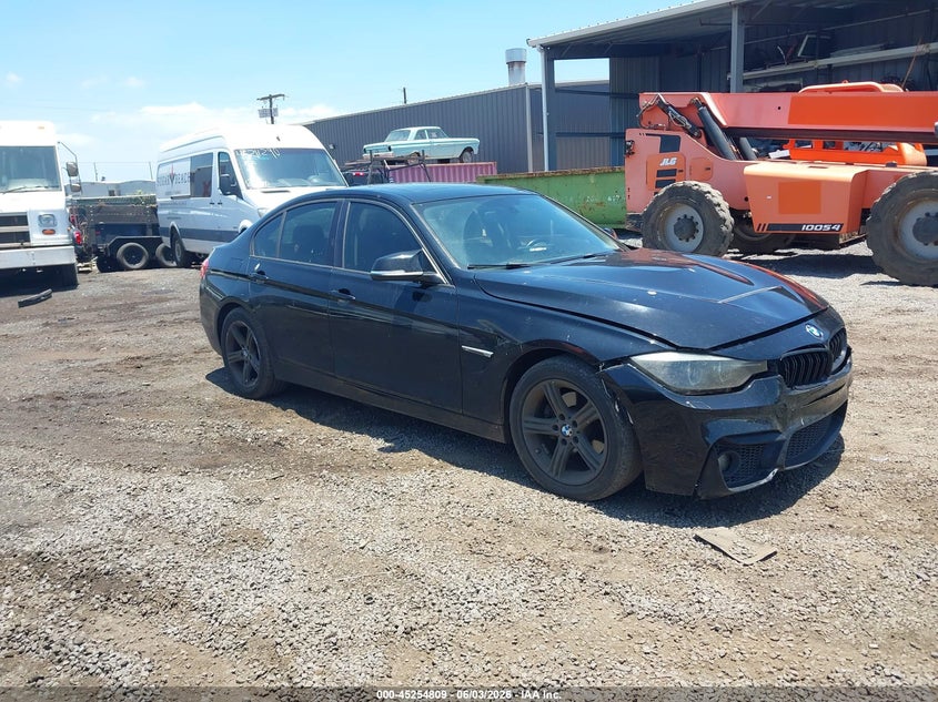 2014 BMW 3er VIN WBA3C1C52EK105391 IAAI salvage auction — LEFT SIDE, Salvage (Hawaii), sold $150 on 2026-07-28 (photo 1)