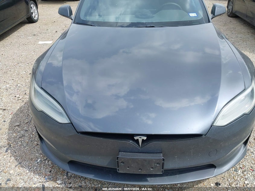2021 Tesla Model s VIN 5YJSA1E56MF428257 IAAI salvage auction — NORMAL WEAR, Salvage Title, sold $21,150 on 2026-07-16 (photo 6)