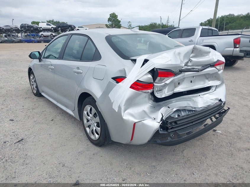 2025 Toyota Corolla VIN 5YFB4MDE8SP341813 IAAI salvage auction — REAR END, Salvage Title, sold $6,600 on 2026-07-18 (photo 3)