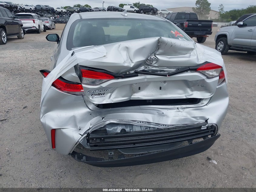 2025 Toyota Corolla VIN 5YFB4MDE8SP341813 IAAI salvage auction — REAR END, Salvage Title, sold $6,600 on 2026-07-18 (photo 6)