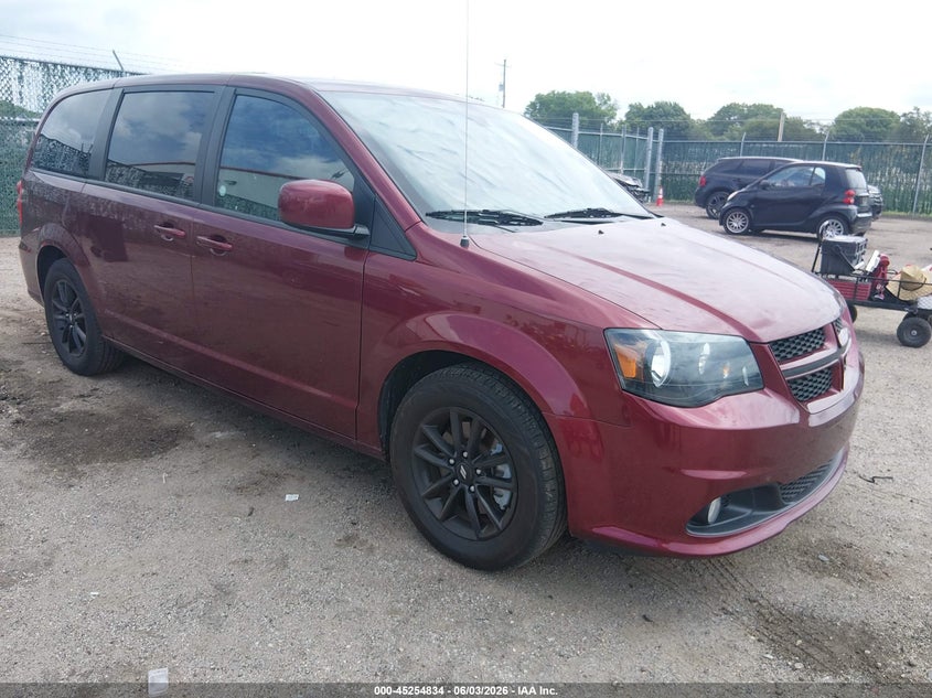 2020 Dodge Caravan VIN 2C4RDGEG7LR179030 IAAI salvage auction — HAIL, Salvage Title, sold $2,200 on 2026-07-29 (photo 1)