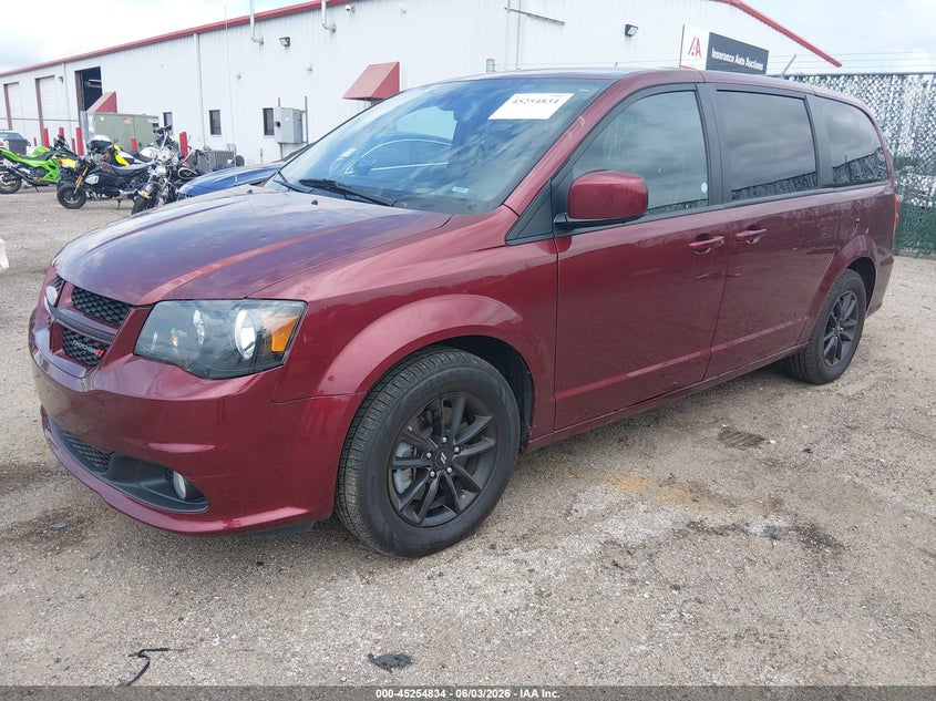 2020 Dodge Caravan VIN 2C4RDGEG7LR179030 IAAI salvage auction — HAIL, Salvage Title, sold $2,200 on 2026-07-29 (photo 2)