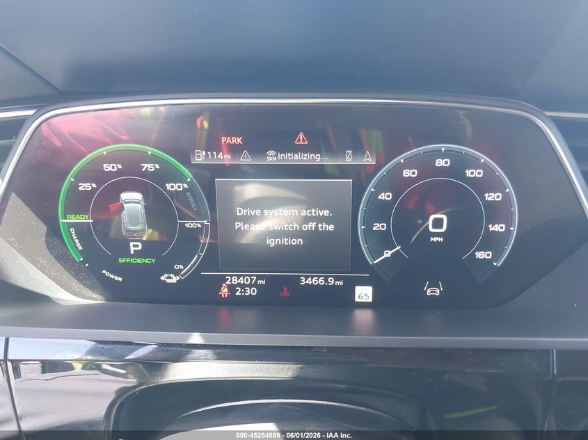 2022 Audi E-tron VIN WA1LAAGE2NB009838 IAAI salvage auction — FRONT END, Salvage Title, sold $12,150 on 2026-07-07 (photo 7)