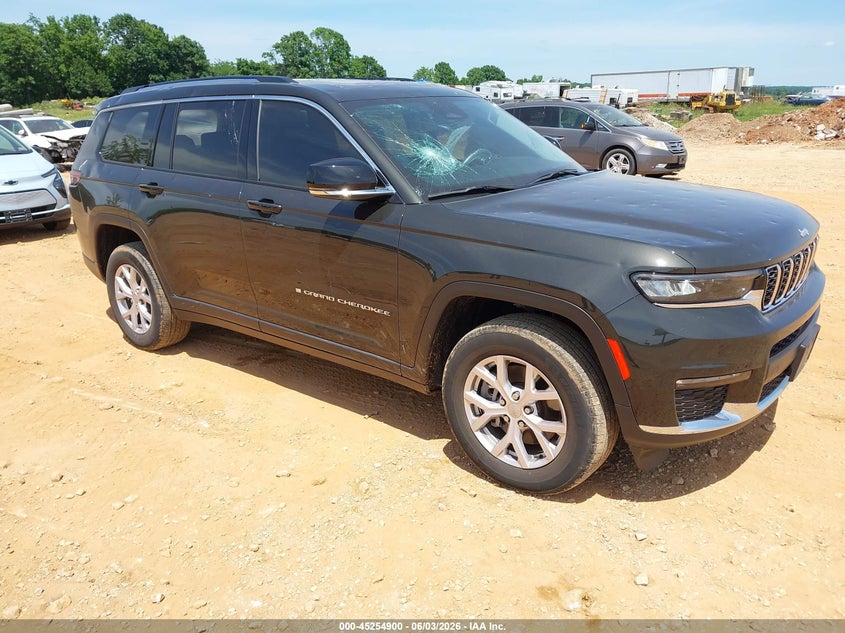 2022 Jeep Grand cherokee VIN 1C4RJKBG0N8580501 IAAI salvage auction — HAIL, Salvage Title, sold $14,200 on 2026-07-30 (photo 1)