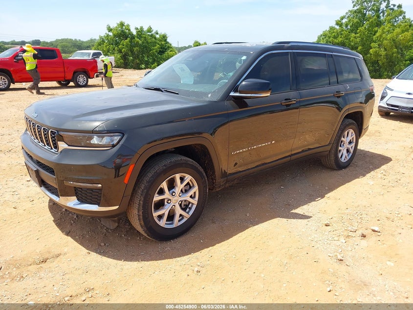 2022 Jeep Grand cherokee VIN 1C4RJKBG0N8580501 IAAI salvage auction — HAIL, Salvage Title, sold $14,200 on 2026-07-30 (photo 2)