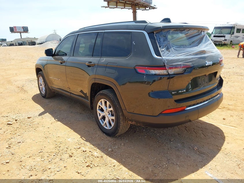 2022 Jeep Grand cherokee VIN 1C4RJKBG0N8580501 IAAI salvage auction — HAIL, Salvage Title, sold $14,200 on 2026-07-30 (photo 3)