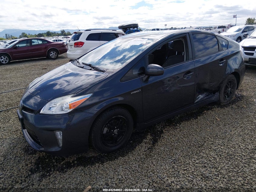 2015 Toyota Prius VIN JTDKN3DU8F0429145 IAAI salvage auction — LEFT SIDE, Salvage Title, sold $1,350 on 2026-07-29 (photo 2)