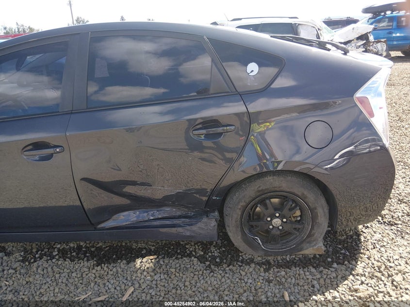2015 Toyota Prius VIN JTDKN3DU8F0429145 IAAI salvage auction — LEFT SIDE, Salvage Title, sold $1,350 on 2026-07-29 (photo 6)