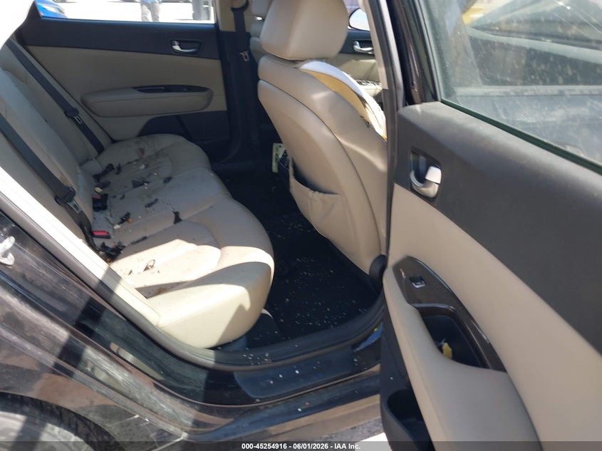 2016 Kia Optima VIN 5XXGU4L32GG075985 IAAI salvage auction — FRONT END, Salvage Title, sold $500 on 2026-07-22 (photo 8)