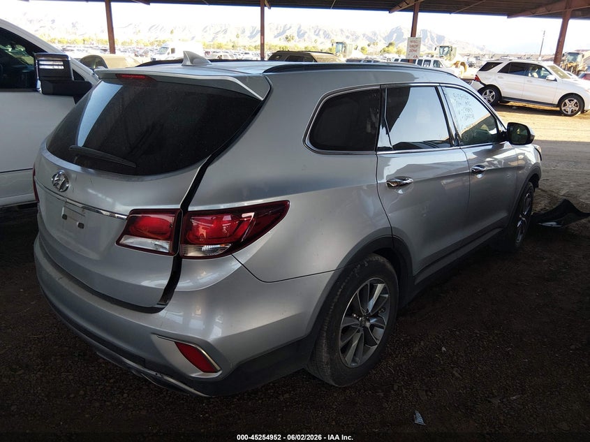 2018 Hyundai Santa fe VIN KM8SM4HF1JU270843 IAAI salvage auction — LEFT SIDE, Salvage Title, sold $1,600 on 2026-07-21 (photo 4)
