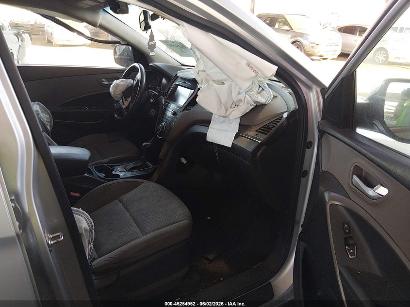 2018 Hyundai Santa fe VIN KM8SM4HF1JU270843 IAAI salvage auction — LEFT SIDE, Salvage Title, sold $1,600 on 2026-07-21 (photo 5)