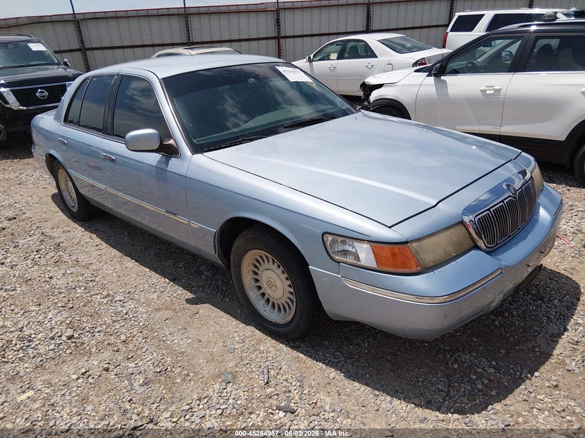 1999 Mercury Grand marquis VIN 2MEFM75W0XX643320 IAAI salvage auction — UNKNOWN, Clear (Arkansas), sold $175 on 2026-07-09 (photo 1)