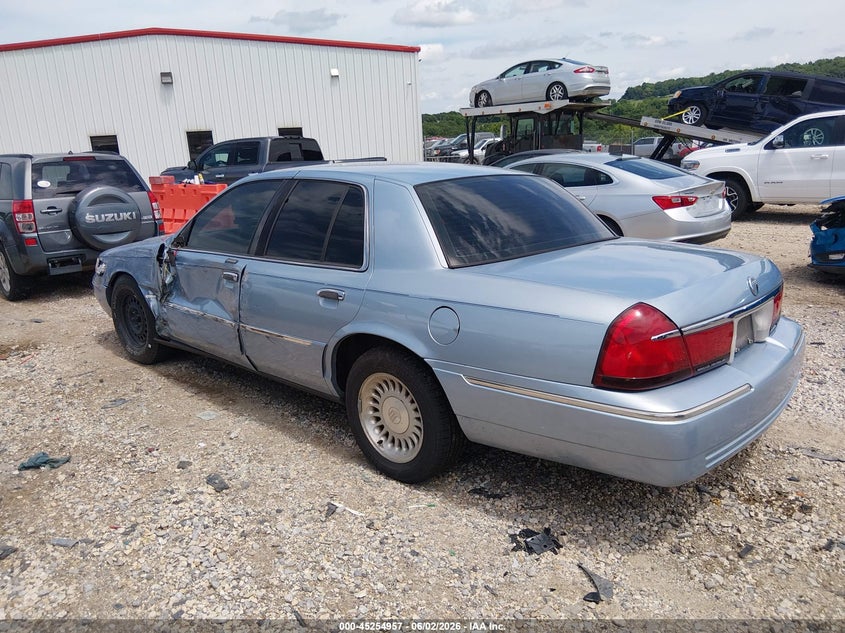 1999 Mercury Grand marquis VIN 2MEFM75W0XX643320 IAAI salvage auction — UNKNOWN, Clear (Arkansas), sold $175 on 2026-07-09 (photo 3)