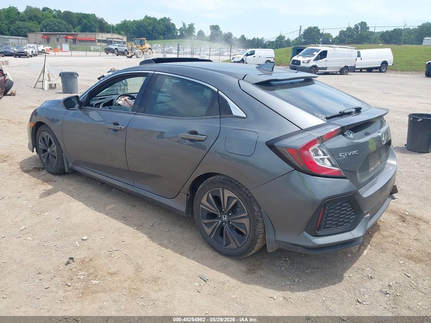 2017 Honda Civic VIN SHHFK7H53HU232441 IAAI salvage auction — RIGHT FRONT, Salvage (Tennessee), sold $2,550 on 2026-07-08 (photo 3)