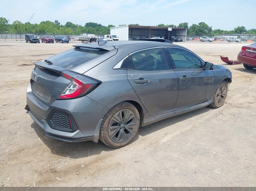 2017 Honda Civic VIN SHHFK7H53HU232441 IAAI salvage auction — RIGHT FRONT, Salvage (Tennessee), sold $2,550 on 2026-07-08 (photo 4)
