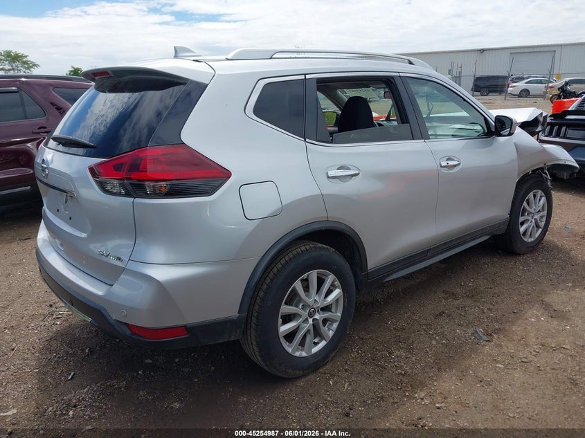 2020 Nissan Rogue VIN KNMAT2MV1LP507997 IAAI salvage auction — FRONT END, Salvage Title, sold $25 on 2026-07-29 (photo 4)