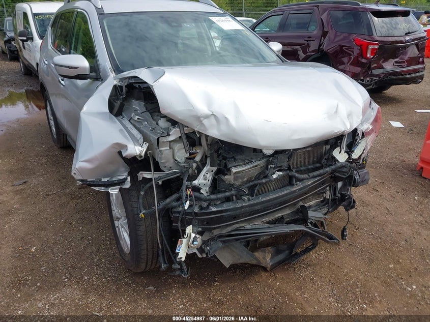 2020 Nissan Rogue VIN KNMAT2MV1LP507997 IAAI salvage auction — FRONT END, Salvage Title, sold $25 on 2026-07-29 (photo 6)