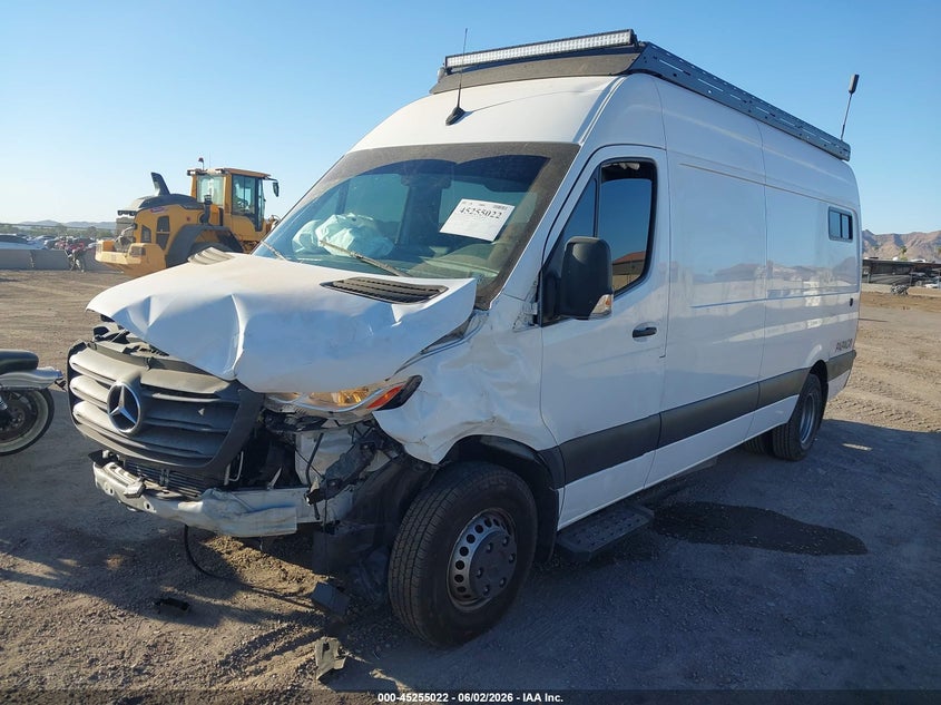 2022 Mercedes-benz Sprinter VIN W1Y9EC3Y8NT107035 IAAI salvage auction — LEFT FRONT, Salvage Title, sold $20,250 on 2026-07-07 (photo 6)