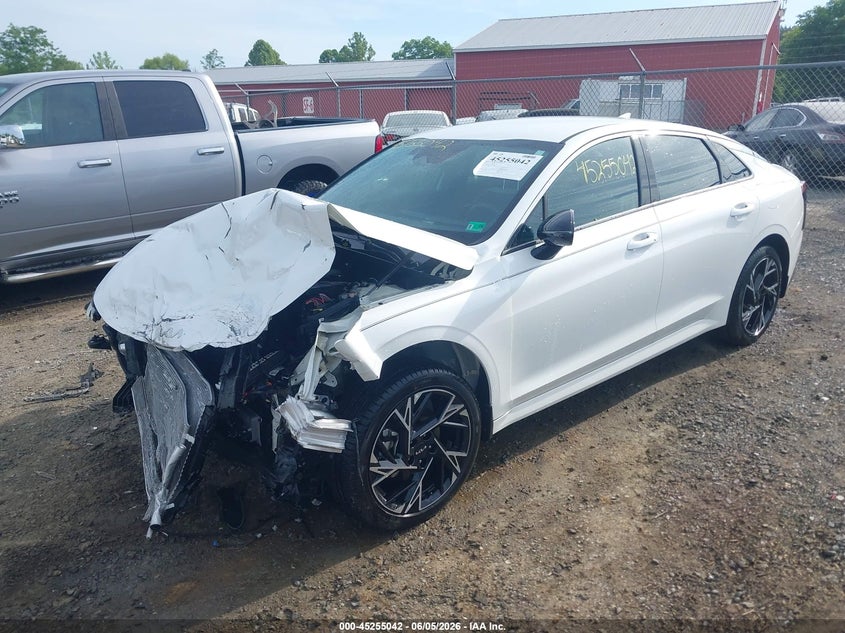 2025 Kia K5 VIN KNAG64J77S5352186 IAAI salvage auction — FRONT END, Salvage Title, sold $6,325 on 2026-07-28 (photo 2)
