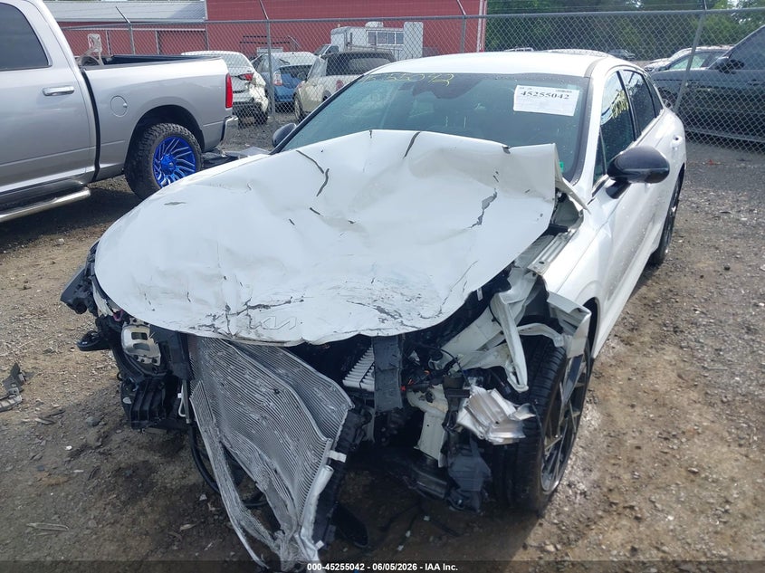 2025 Kia K5 VIN KNAG64J77S5352186 IAAI salvage auction — FRONT END, Salvage Title, sold $6,325 on 2026-07-28 (photo 6)