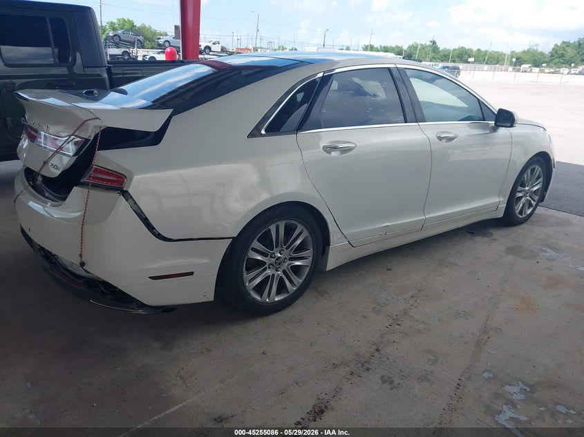 2013 Lincoln Mkz VIN 3LN6L2LUXDR811334 IAAI salvage auction — REAR END, Salvage Title, sold $650 on 2026-07-20 (photo 4)