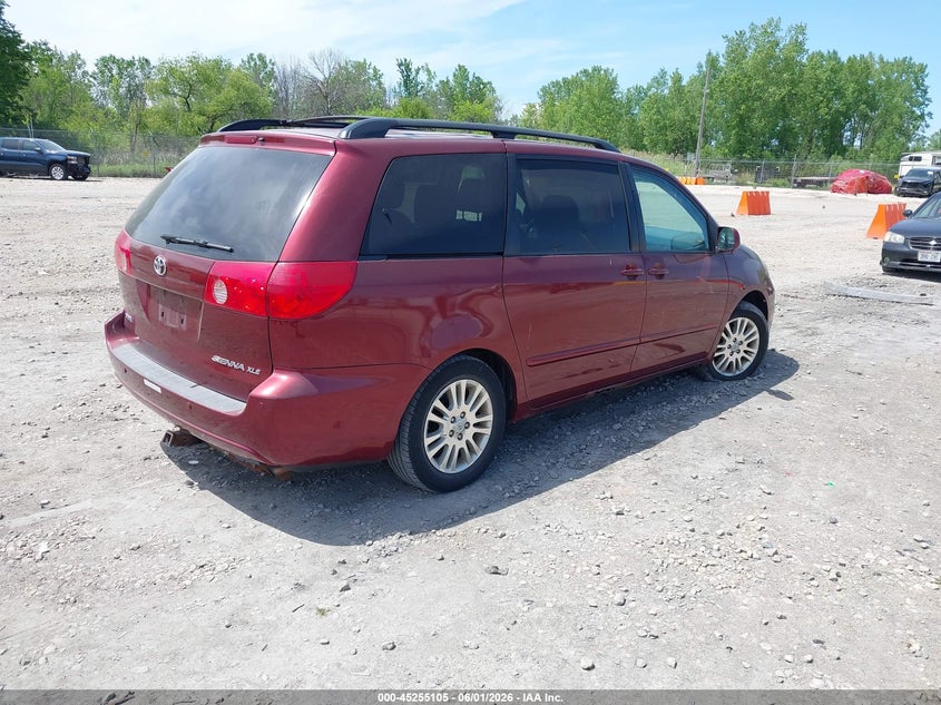 2009 Toyota Sienna VIN 5TDZK22C59S274809 IAAI salvage auction — LEFT & RIGHT, Clear (Wisconsin), sold $350 on 2026-07-31 (photo 4)