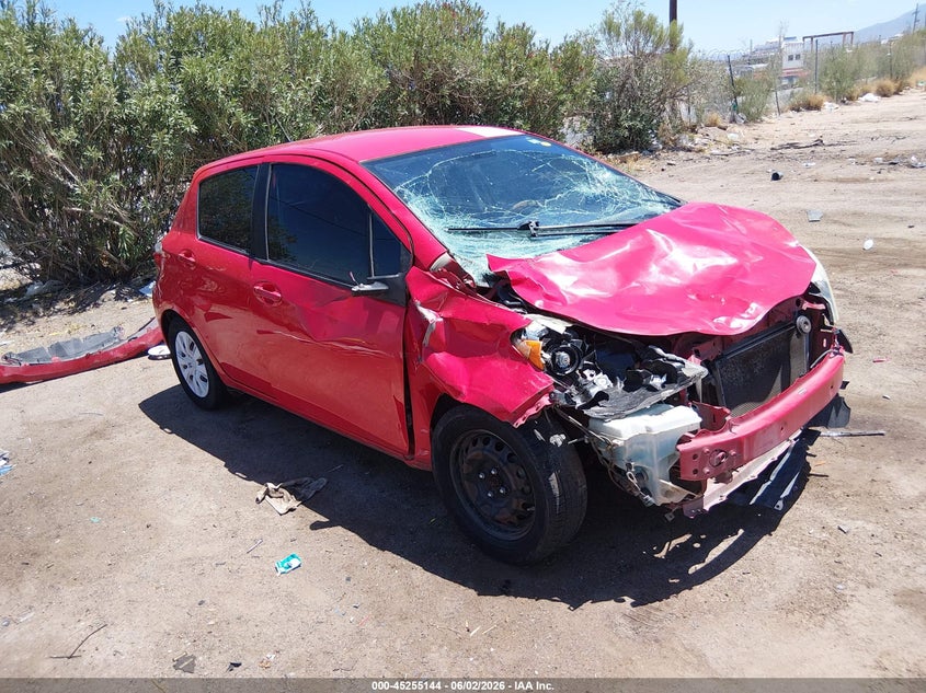 2014 Toyota Yaris VIN VNKKTUD33EA007948 IAAI salvage auction — FRONT END, Salvage (Arizona), sold $700 on 2026-08-02 (photo 1)