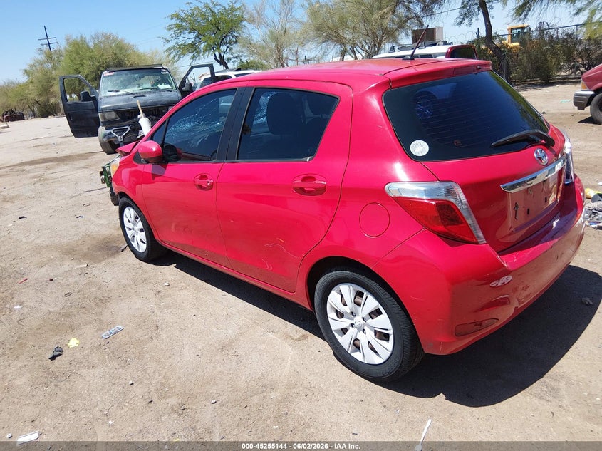 2014 Toyota Yaris VIN VNKKTUD33EA007948 IAAI salvage auction — FRONT END, Salvage (Arizona), sold $700 on 2026-08-02 (photo 3)