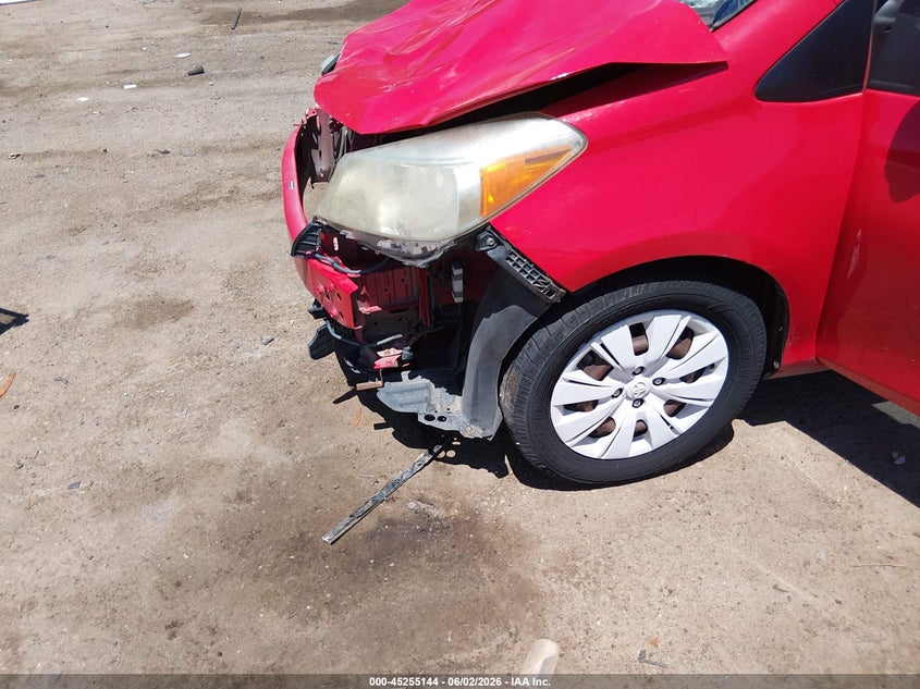 2014 Toyota Yaris VIN VNKKTUD33EA007948 IAAI salvage auction — FRONT END, Salvage (Arizona), sold $700 on 2026-08-02 (photo 6)