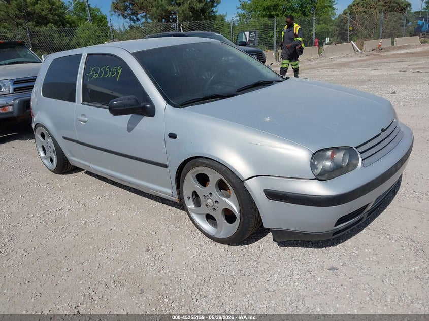2000 Volkswagen Golf VIN WVWBA21J6YW423957 IAAI salvage auction — FRONT END, Clear-Endorsement (Wisconsin), sold $375 on 2026-07-14 (photo 1)