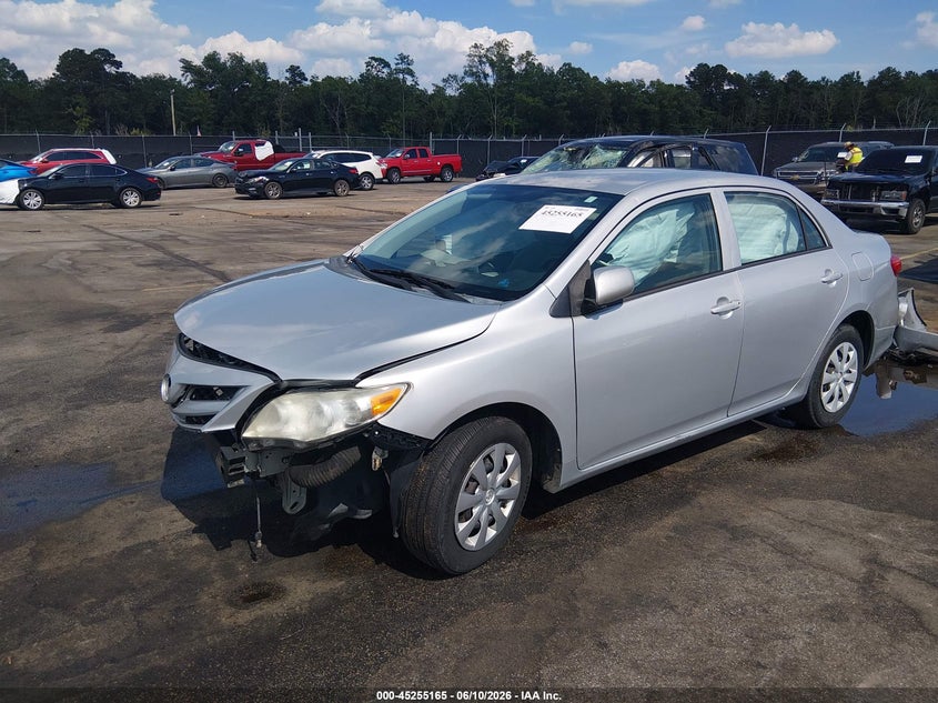2013 Toyota Corolla VIN 5YFBU4EE4DP135762 IAAI salvage auction — FRONT END, Salvage (South Carolina), sold $900 on 2026-07-15 (photo 2)