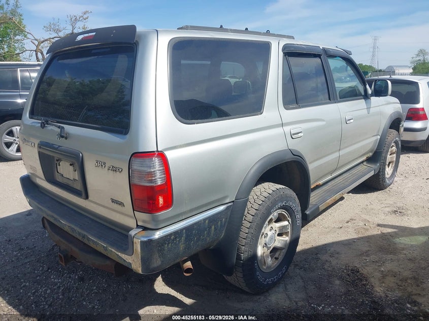 1999 Toyota 4runner VIN JT3HN86R4X0242524 IAAI salvage auction — NORMAL WEAR, Clear-Endorsement (Wisconsin), sold $1,375 on 2026-07-07 (photo 4)