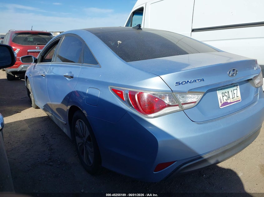 2014 Hyundai Sonata VIN KMHEC4A45EA111369 IAAI salvage auction — NORMAL WEAR, Clear (Arizona), sold $1,625 on 2026-07-07 (photo 3)