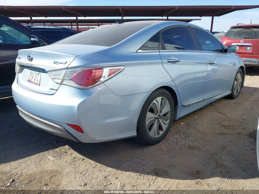 2014 Hyundai Sonata VIN KMHEC4A45EA111369 IAAI salvage auction — NORMAL WEAR, Clear (Arizona), sold $1,625 on 2026-07-07 (photo 4)