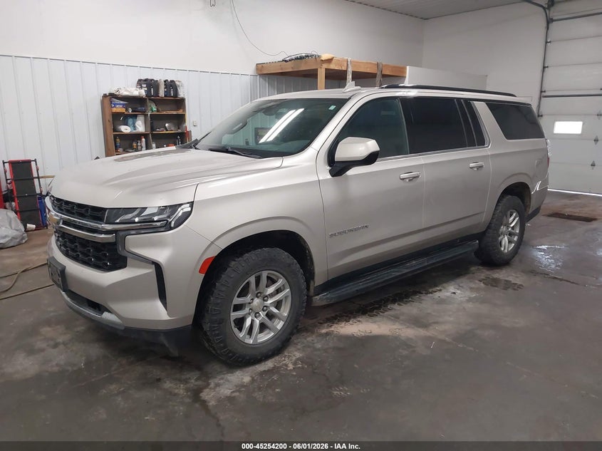 2021 Chevrolet Suburban VIN 1GNSKAED6MR462656 IAAI salvage auction — NORMAL WEAR, SF97 (South Dakota), sold $23,600 on 2026-07-09 (photo 2)