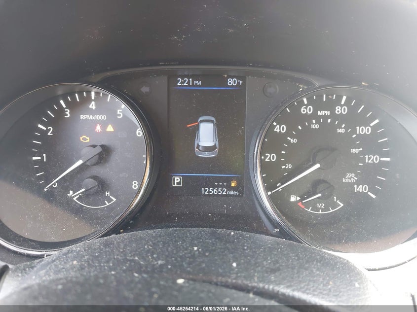 2020 Nissan Rogue VIN JN8AT2MT2LW002916 IAAI salvage auction — RIGHT SIDE, Salvage Title, sold $1,550 on 2026-07-29 (photo 7)