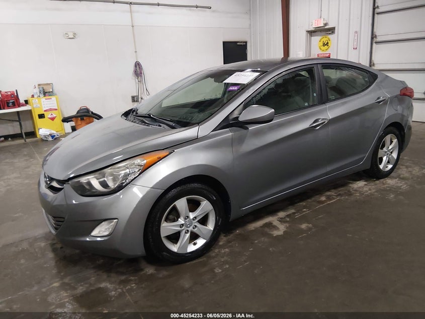 2013 Hyundai Elantra VIN KMHDH4AE2DU919116 IAAI salvage auction — HAIL, Salvage (Iowa), sold $1,200 on 2026-07-21 (photo 2)