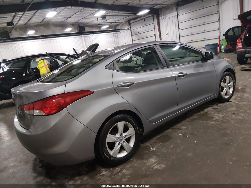 2013 Hyundai Elantra VIN KMHDH4AE2DU919116 IAAI salvage auction — HAIL, Salvage (Iowa), sold $1,200 on 2026-07-21 (photo 4)