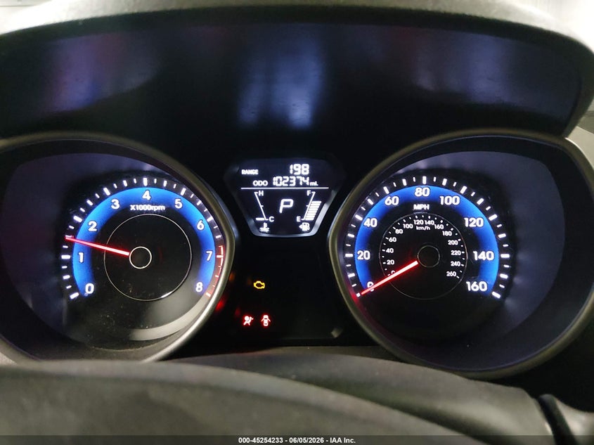 2013 Hyundai Elantra VIN KMHDH4AE2DU919116 IAAI salvage auction — HAIL, Salvage (Iowa), sold $1,200 on 2026-07-21 (photo 7)