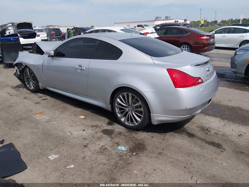 2014 Infiniti Q60 VIN JN1CV6EKXEM113131 IAAI salvage auction — FRONT END, Salvage Title, sold $425 on 2026-07-07 (photo 3)