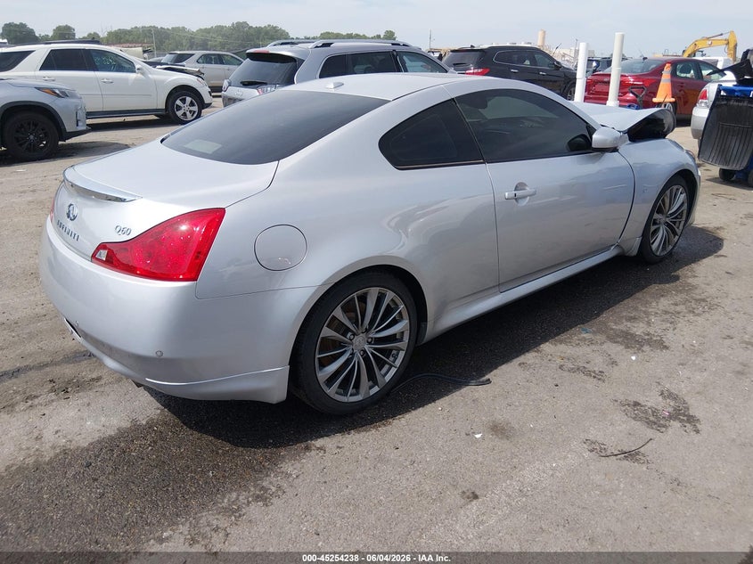 2014 Infiniti Q60 VIN JN1CV6EKXEM113131 IAAI salvage auction — FRONT END, Salvage Title, sold $425 on 2026-07-07 (photo 4)
