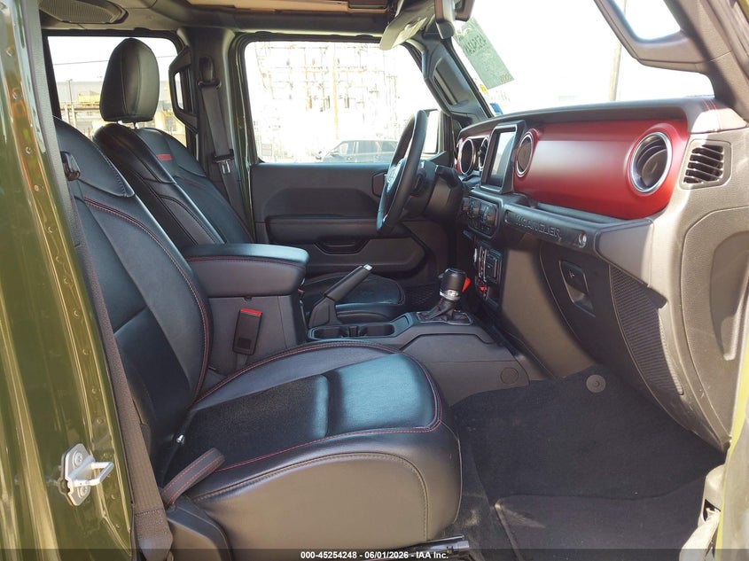 2023 Jeep Wrangler / VIN 1C4HJXFN7PW694866 IAAI salvage auction — LEFT REAR, Clear - Dealer Only (California), sold $24,350 on 2026-09-22 (photo 5)