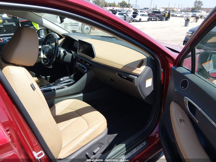 2023 Hyundai Sonata VIN KMHL54JJ2PA082276 IAAI salvage auction — LEFT FRONT, Salvage Title, sold $6,500 on 2026-07-29 (photo 5)