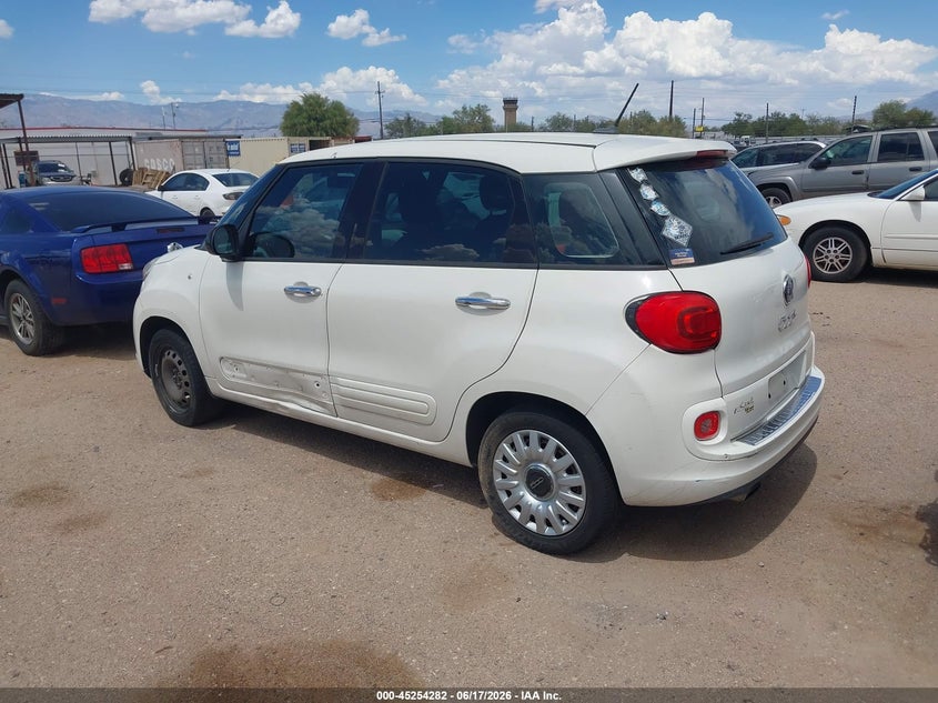 2015 Fiat 500l VIN ZFBCFAAH7FZ033820 IAAI salvage auction — FRONT END, Clear (Arizona), sold $225 on 2026-08-06 (photo 3)