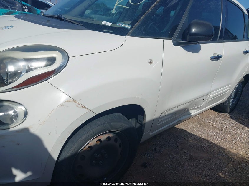 2015 Fiat 500l VIN ZFBCFAAH7FZ033820 IAAI salvage auction — FRONT END, Clear (Arizona), sold $225 on 2026-08-06 (photo 6)