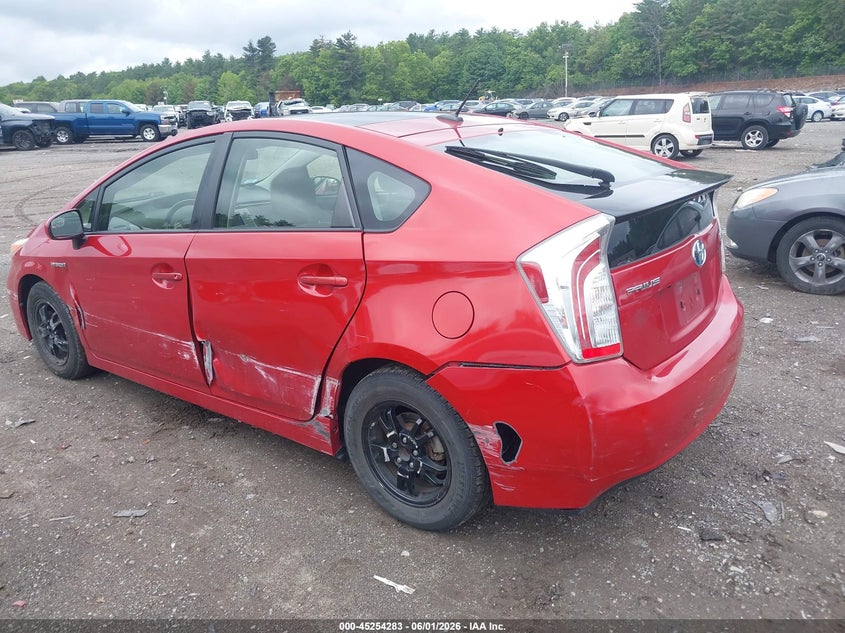 2014 Toyota Prius VIN JTDKN3DU6E1752070 IAAI salvage auction — LEFT SIDE, Salvage (Massachusetts), sold $1,550 on 2026-07-24 (photo 3)