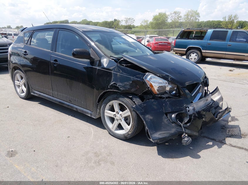 2009 Pontiac Vibe VIN 5Y2SR67069Z444306 IAAI salvage auction — FRONT END, Salvage (Iowa), sold $25 on 2026-07-28 (photo 1)