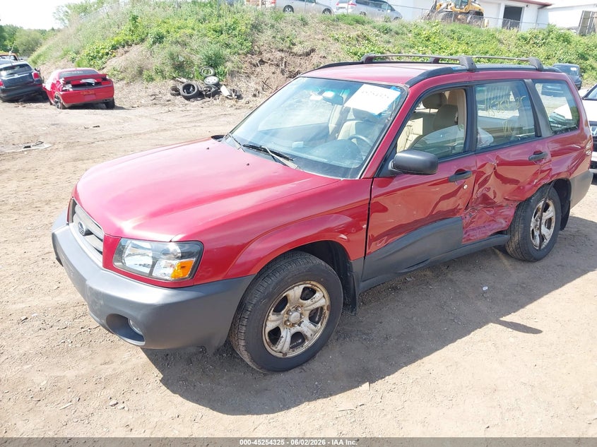 2005 Subaru Forester VIN JF1SG636X5H737387 IAAI salvage auction — LEFT SIDE, Flood (Minnesota), sold $25 on 2026-07-29 (photo 2)